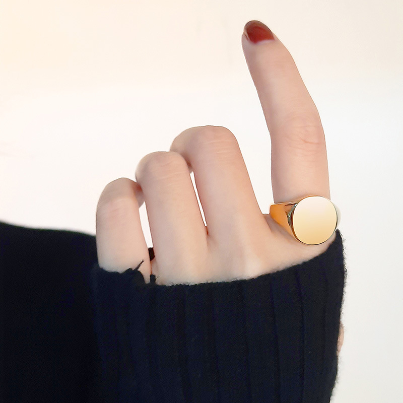 Personalised Initial Engrave C - огляд і ціна Initial Ring Custom