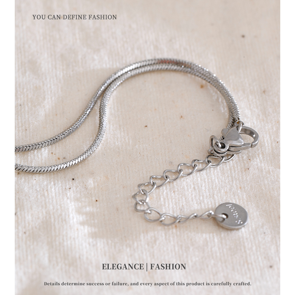 NiNice Stainless Steel Necklac - огляд і ціна Birth Flower Necklace
