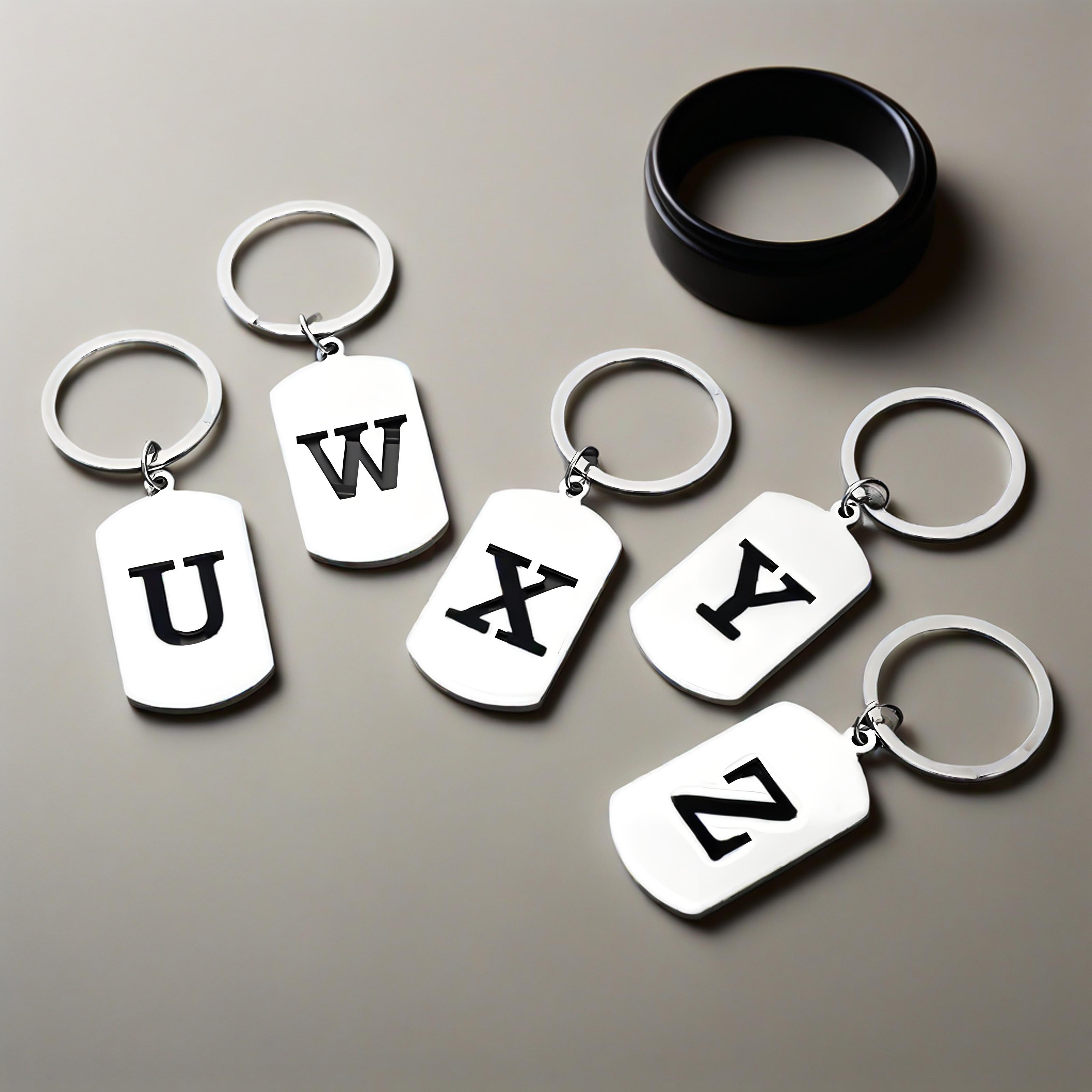 Personalized Initial Letter Ke - огляд і ціна Initial Ring Custom