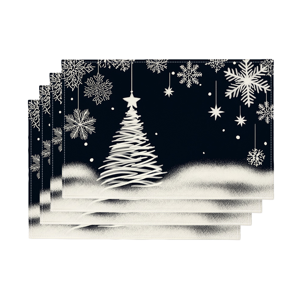 4‑Piece Festival Placemats, Ch - огляд і ціна Family Tree Print