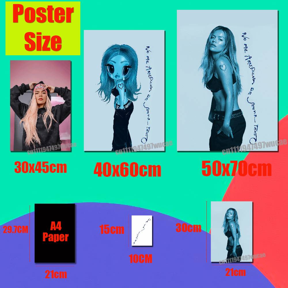 For Karol G No Me Arrepiento d - огляд і ціна Custom Map Poster