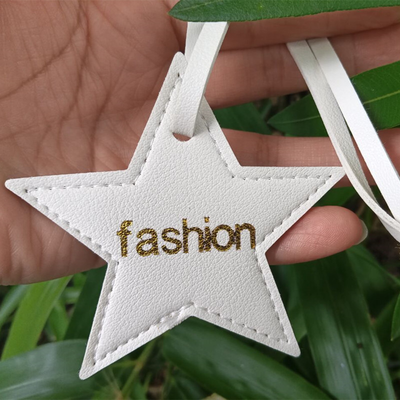 1PCS Free initials five pointe - огляд і ціна Monogram Keychain Leather