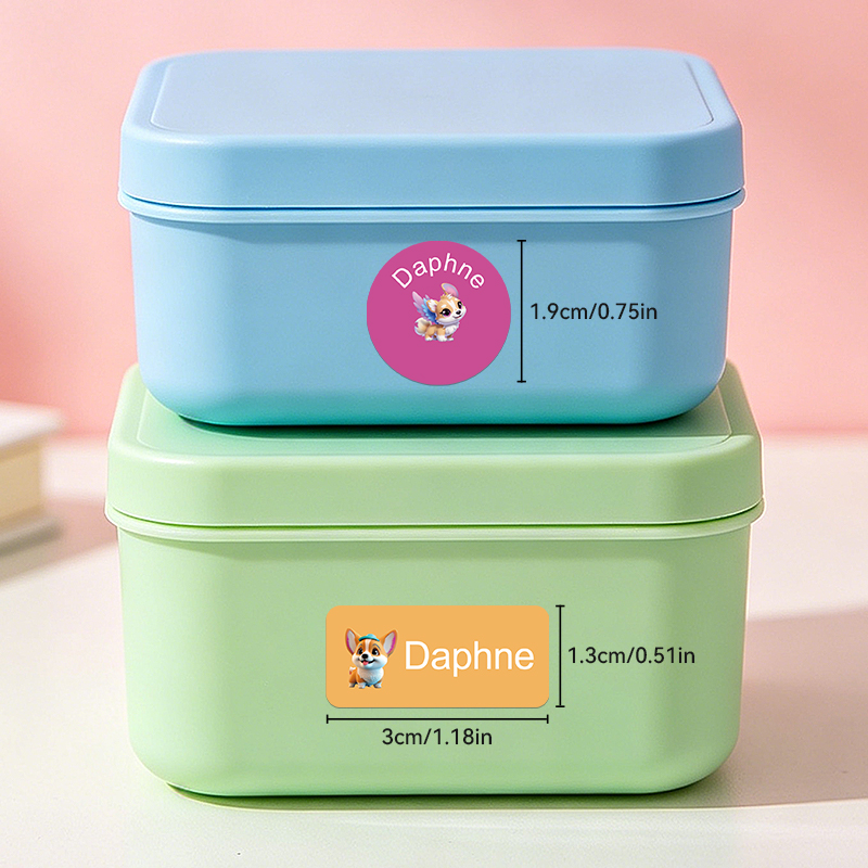 Personalized Name Labels-Stora - огляд і ціна Personalized Name Box