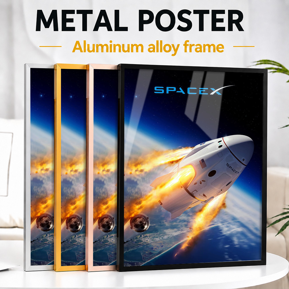 Spacex Dragon Capsule Reentry  - огляд і ціна Custom Map Poster